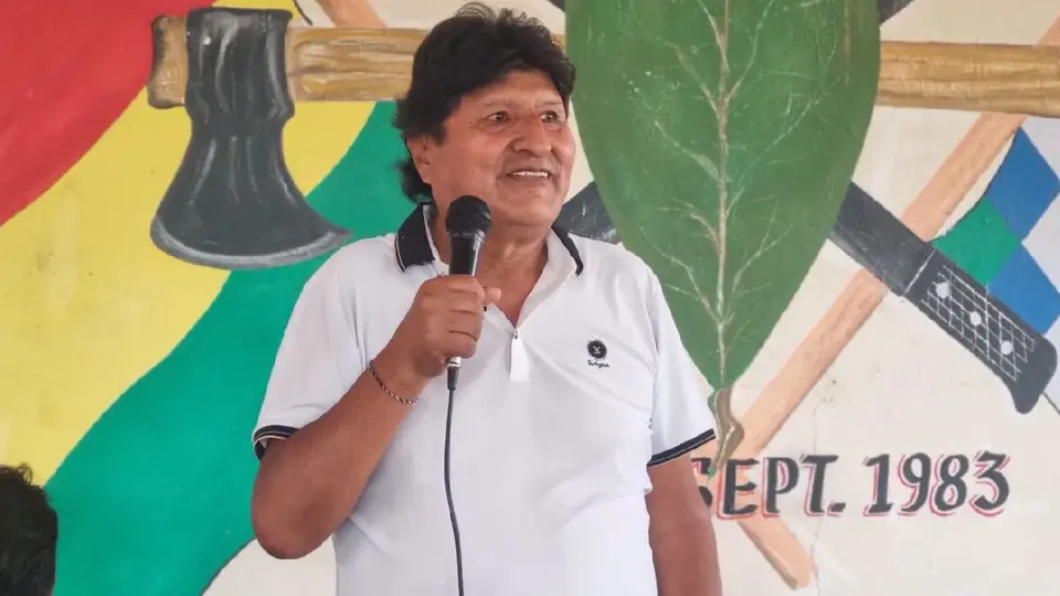 Las protestas que realizó en meses pasado le está costando una orden de captura / FB: @EvoMASFuturo