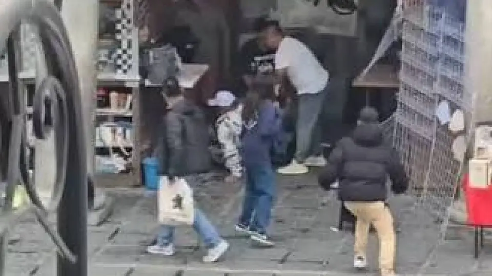 Actos delictivos en las inmediaciones del Centro Histórico / Captua de pantalla