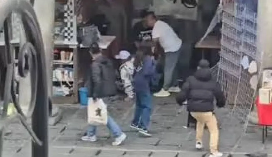 Actos delictivos en las inmediaciones del Centro Histórico / Captua de pantalla