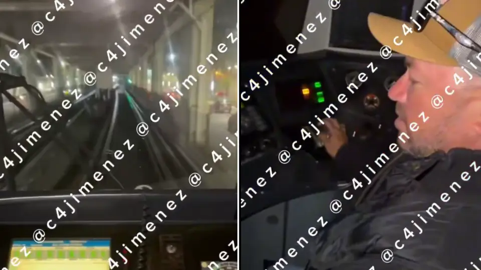 Usuario del Metro CDMX entra a la cabina y presume que manejó un convoy; esto se sabe