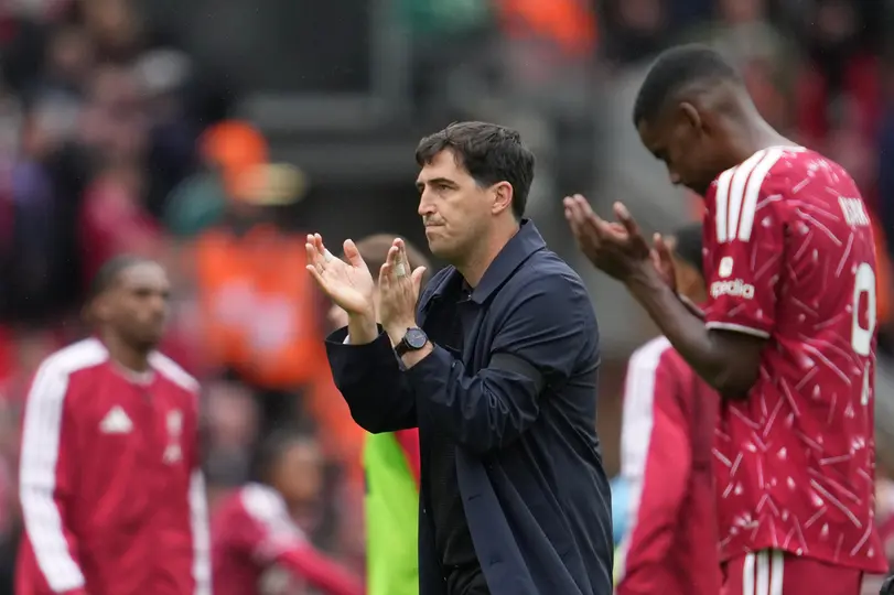 Andoni Iraola, técnico de Liverpool | AP