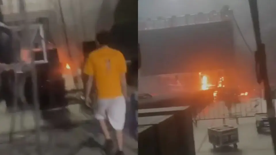 Tras los hechos, ninguna persona resultó herida o con quemaduras / Especial