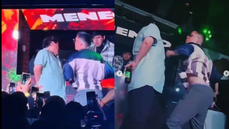 VIDEO: Reguetonero Darkiel golpea a hombre que lo confrontó durante show