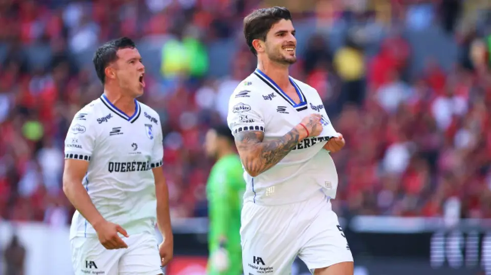 Gol de Querétaro contra Atlas | IMAGO7