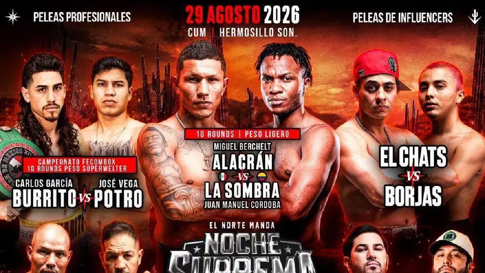 El evento se realizaría este sábado en Hermosillo, pero ya fue cancelado / Especial