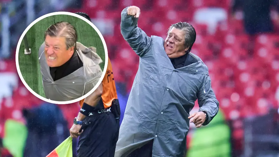 Miguel Herrera vuelve a protagonizar un altercado, ahora con un aficionado al salir del campo