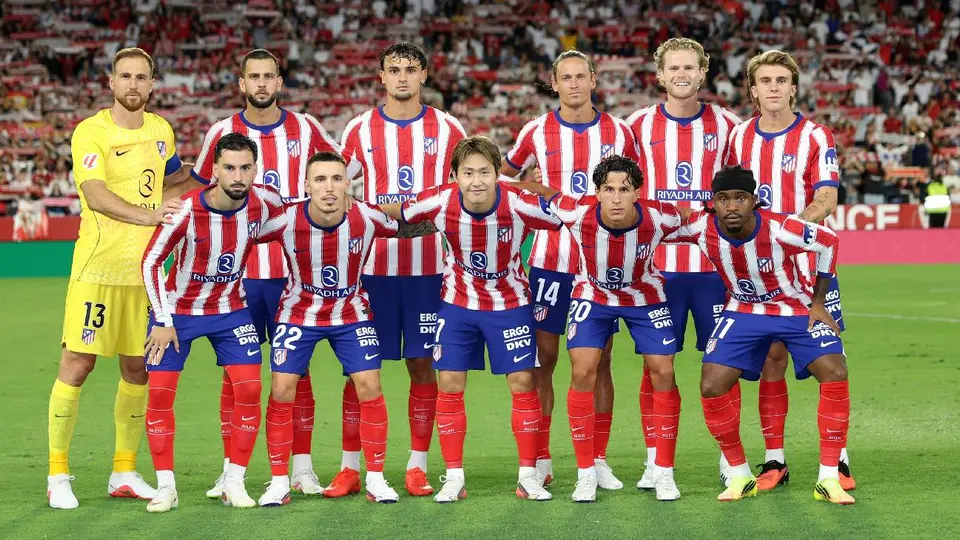 Equipo del Atlético de Madrid | x:@Atleti