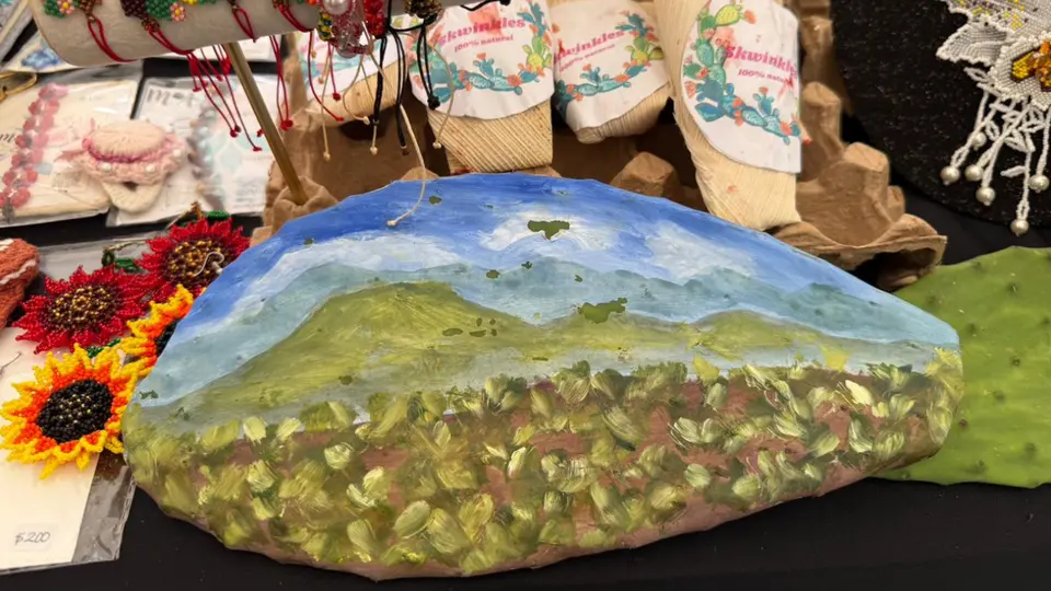 La Feria del Nopal ofrece productos derivados de este tradicional cultivo, además de artesanías y propuestas gastronómicas. / Georgina Sánchez