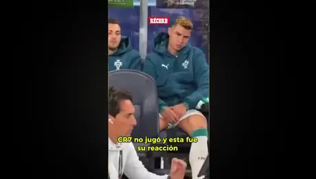 ¡TSSS LA REACCIÓN DEL COMANDANTE! CR7 No Tuvo Participación Con Portugal En La Nations League