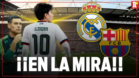 ¿Barcelona y Real Madrid son una realidad para Gilberto Mora?