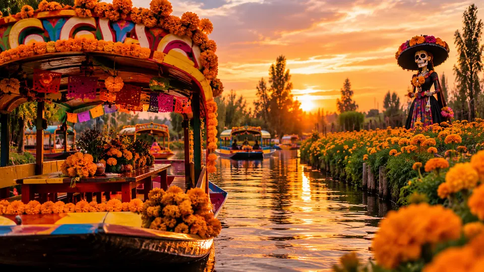 Ruta del Cempasúchil 2026 en Xochimilco: fechas, precio y qué incluye el recorrido en trajinera