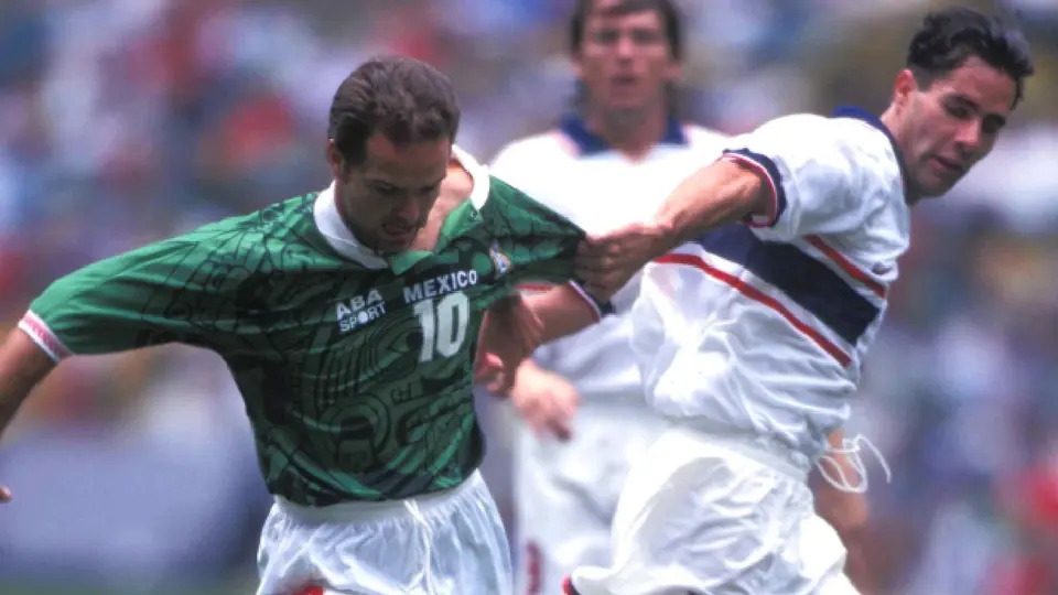 Luis García en la Copa del Mundo 1998 con la Selección Mexicana | MEXSPORT