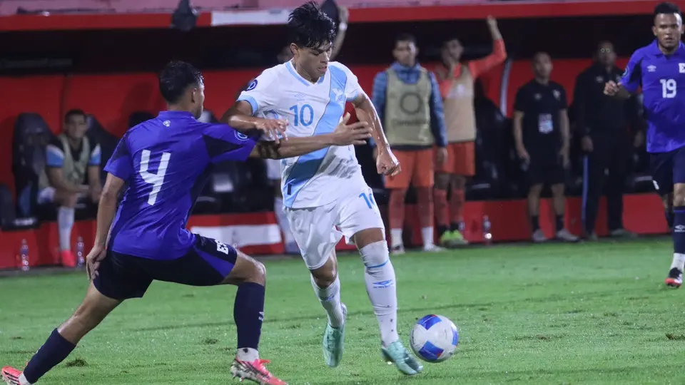Guatemala goleó 6-0 a El Salvador | X: @fedefut_oficial