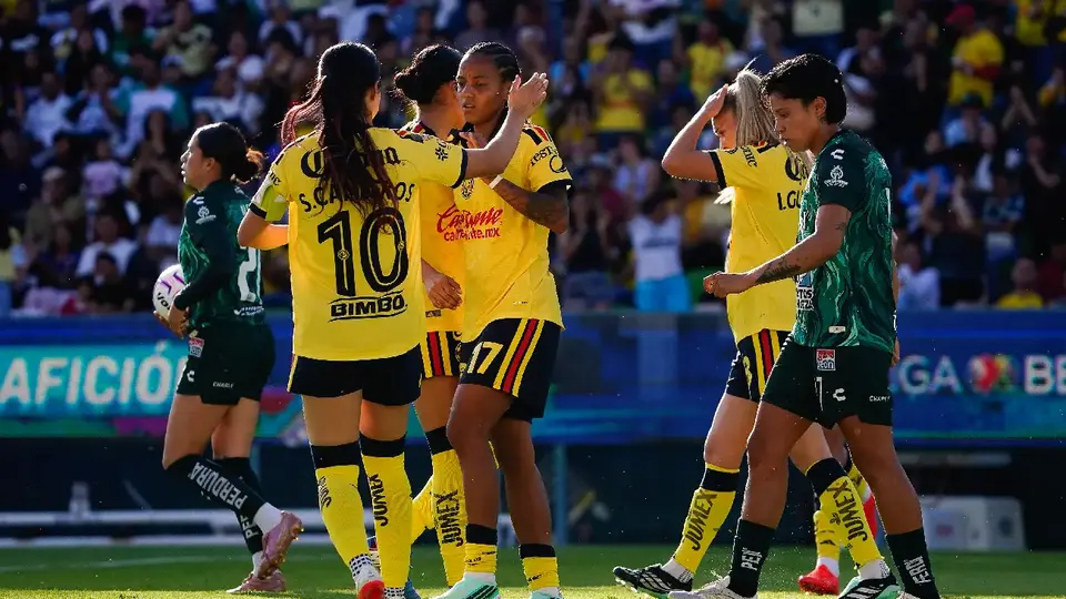 ¡Retoman el vuelo! América Femenil golea a domicilio a León