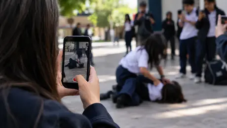 CDMX busca frenar la difusión de peleas escolares en redes sociales: ¿qué propone la iniciativa?