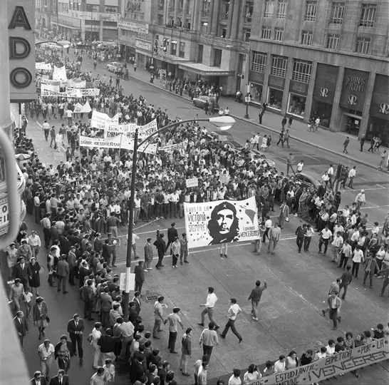 El contingente tiene previsto avanzar hacia el Zócalo capitalino./Especial