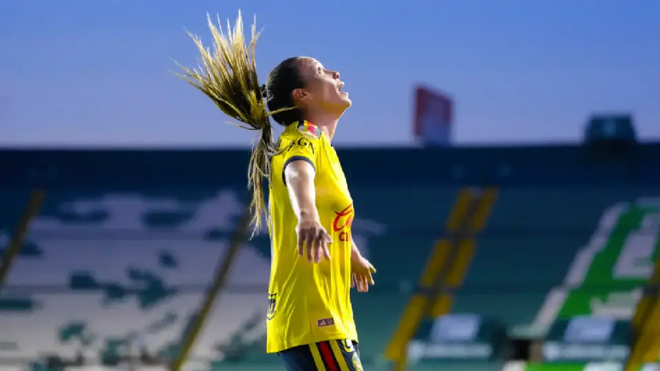 América Femenil festejando uno de sus tantos | IMAGO7