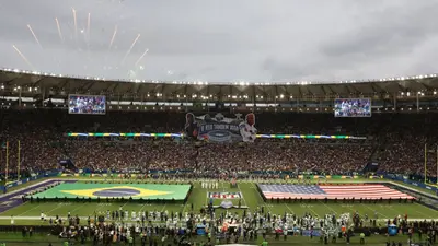 Ravens-Cowboys en Río de Janeiro es el juego internacional más visto en la historia de la NFL