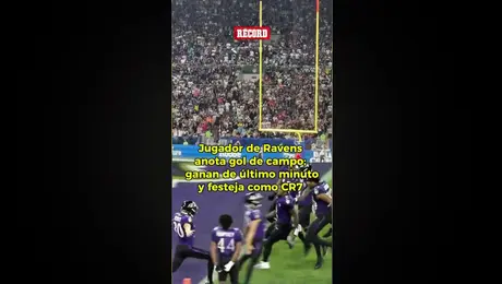 ¡SIUUUUU! ¡ABSOLUTO CINEMA! Tyler Loop Convierte Gol De Campo Para Que Los Ravens Le Den V