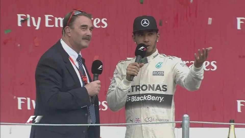 'Nunca había visto nada como en el GP de México': Hamilton
