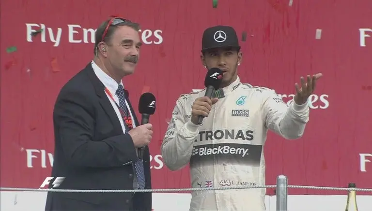 'Nunca había visto nada como en el GP de México': Hamilton