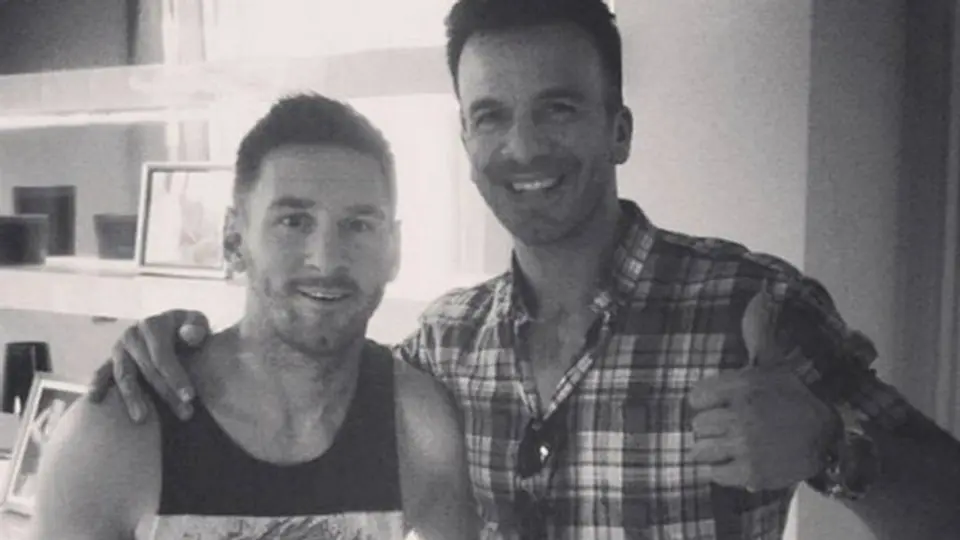 Ariel Bermúdez, el creador del 'look' de Messi