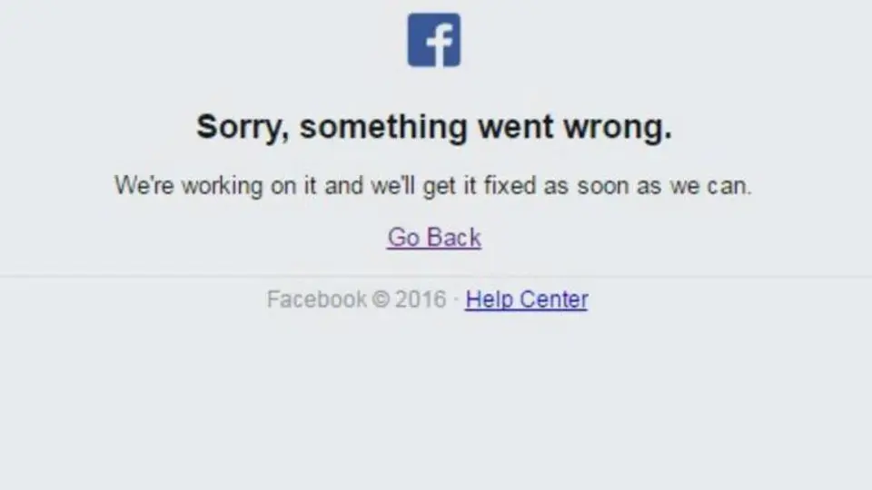 Facebook sufre caída a nivel mundial