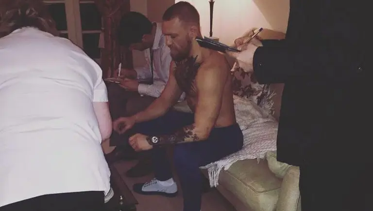 Realizan antidoping sorpresa a McGregor