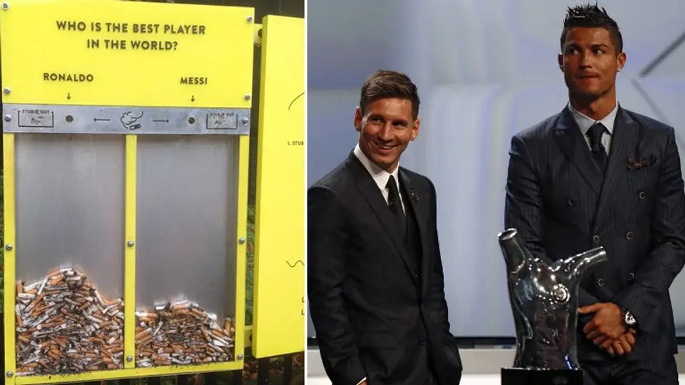 Eligen al mejor jugador del mundo con colillas de cigarro