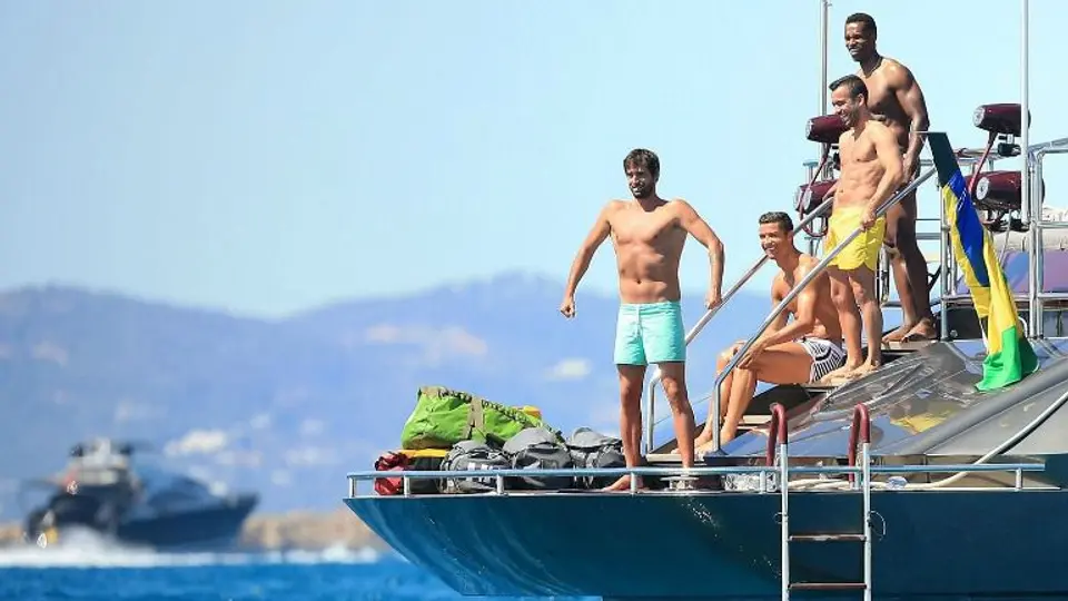 CR7 disfruta de unas vacaciones en Ibiza tras la 'Undécima'