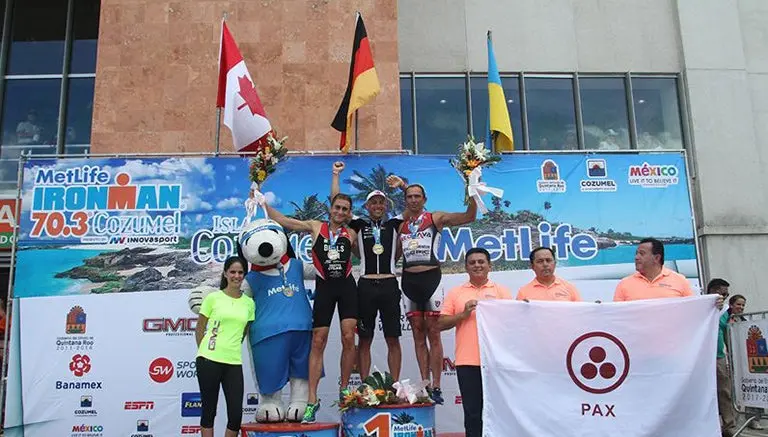 Europeos se imponen en Ironman de Cozumel