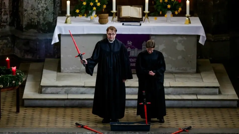 Iglesia alemana realiza misa en honor a Star Wars