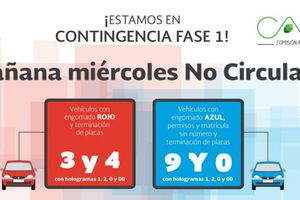 Continúa 'Doble Hoy No Circula' para este miércoles 4 de mayo
