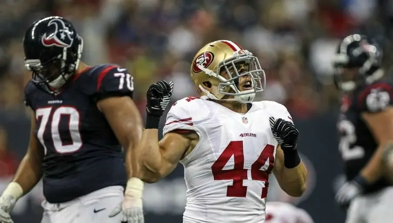 Shayne Skov, 'tapatío' que busca ser titular con 49ers
