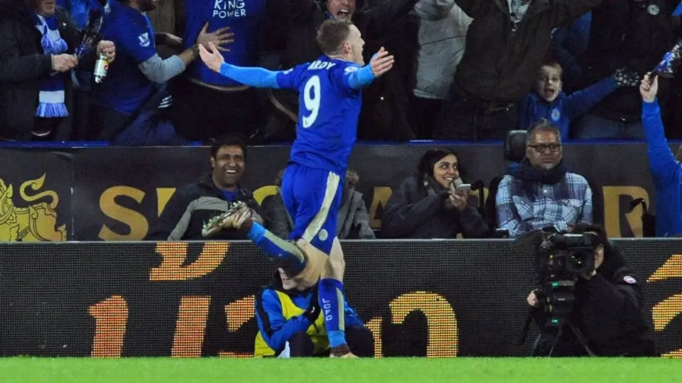 Jamie Vardy renueva con Leicester hasta 2019