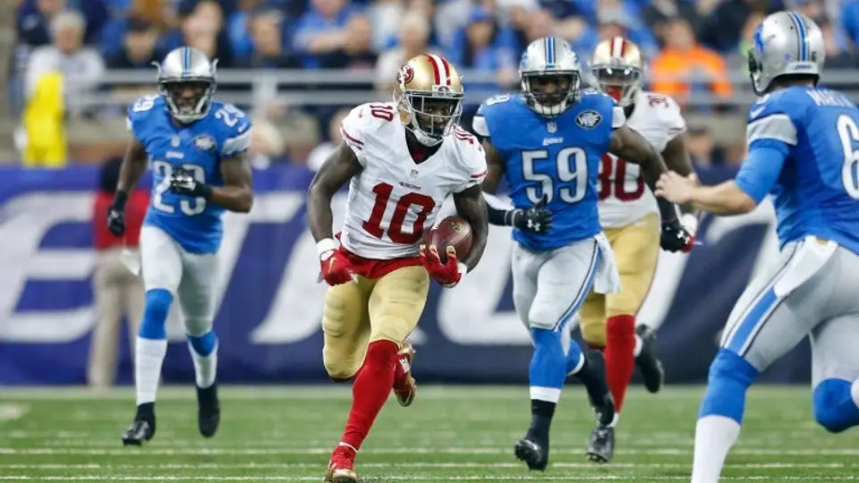 49ers pierde su tercer partido en fila contra Detroit