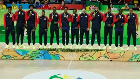 EU, Tricampeón olímpico en basquetbol varonil
