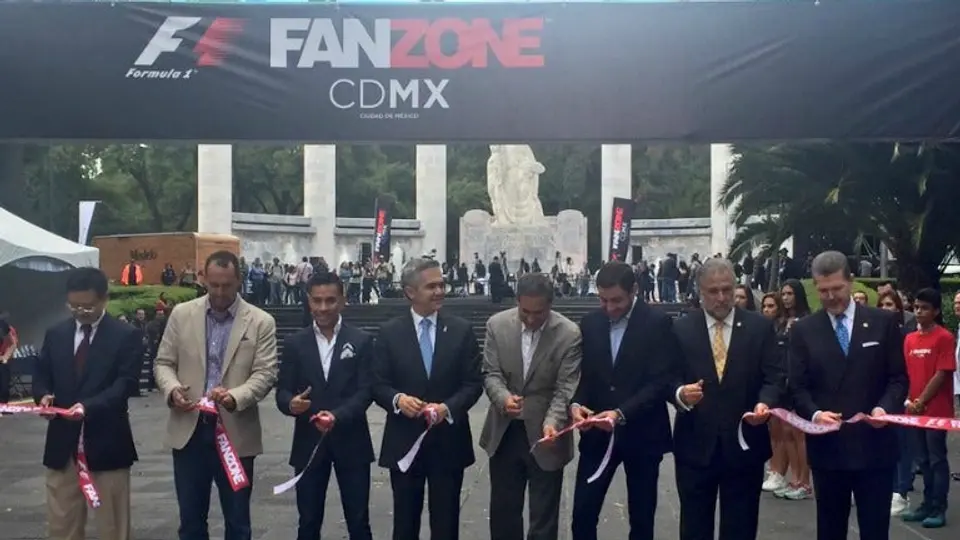 Inauguran F1 Fan Zone México