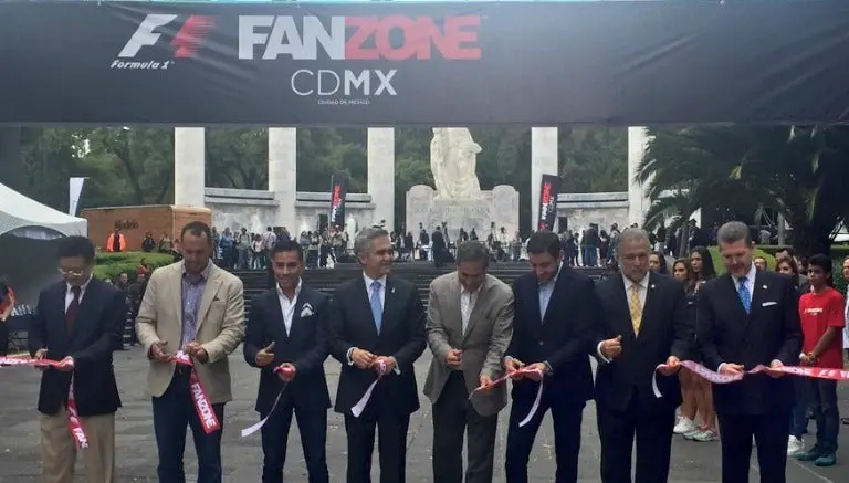Inauguran F1 Fan Zone México