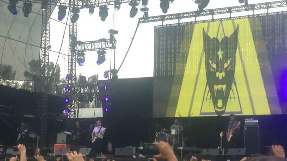 Comisario Pantera prende primer día del Vive Latino 2016