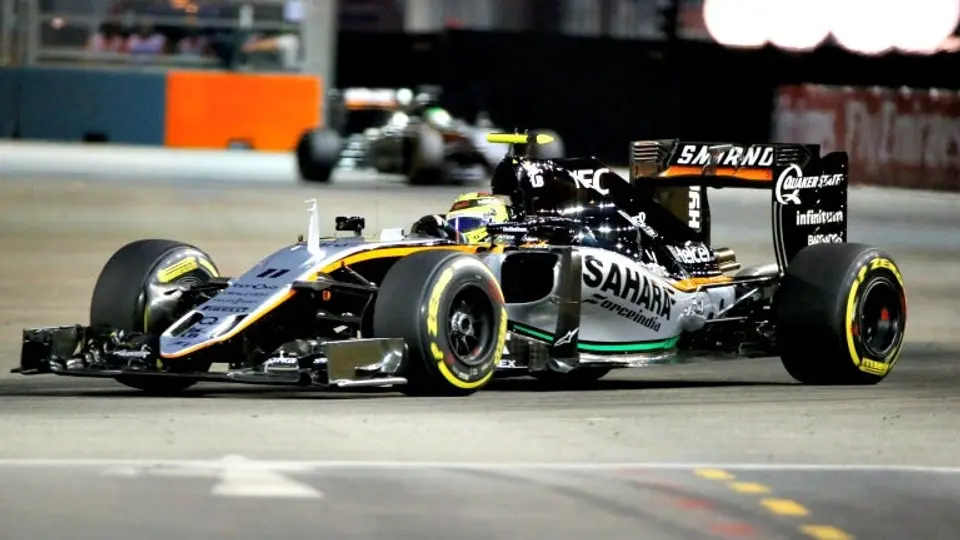 Guti y Checo, con discreta actuación en P1 y P2 de Singapur