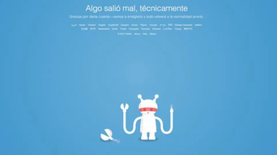 Twitter sufre caída a nivel mundial