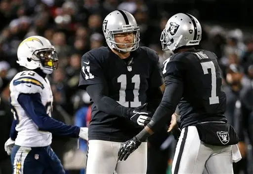 Raiders obtiene vibrante triunfo navideño sobre San Diego