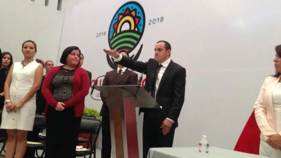 Cuauhtémoc Blanco toma posesión como alcalde de Cuernavaca