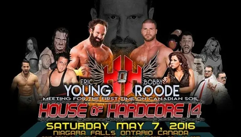 Bobby Roode y Eric Young lucharán en House of Hardcore 14