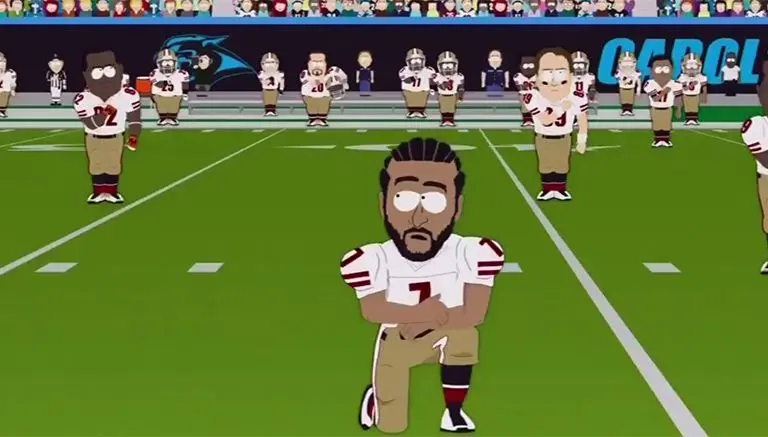 South Park 'resuelve' protesta de Kaepernick