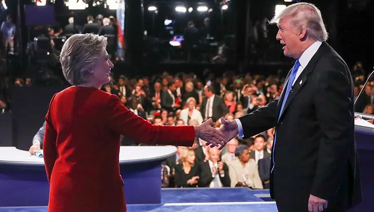 Así fue el primer debate entre Clinton y Trump