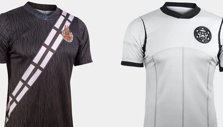 Galaxy promociona jerseys estilo Star Wars