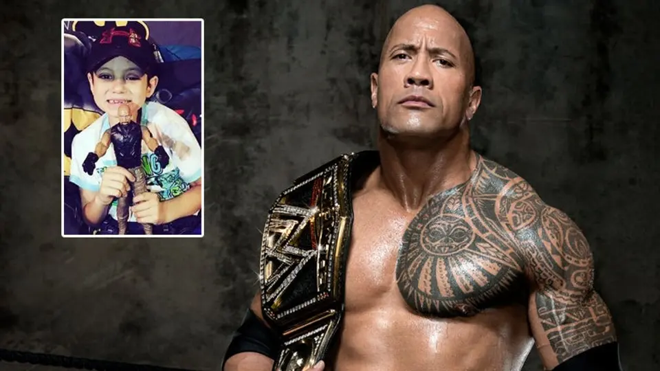 The Rock invita a niño con cáncer a grabación de 'Baywatch'