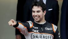 Checo Pérez, Piloto del Día tras GP de Mónaco